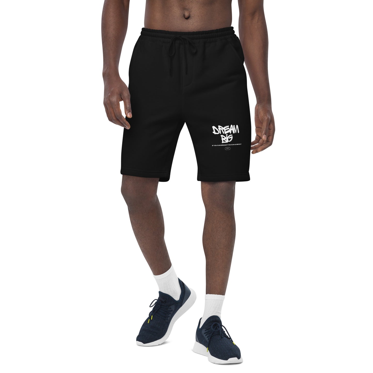 Dream Big Men's fleece shorts
