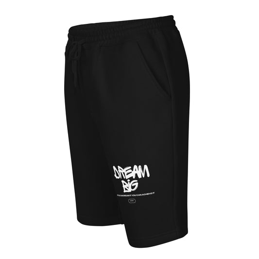Dream Big Men's fleece shorts