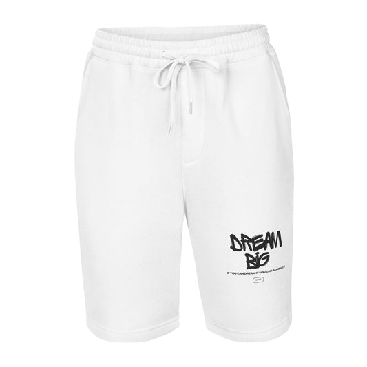 Dream Big Men's fleece shorts
