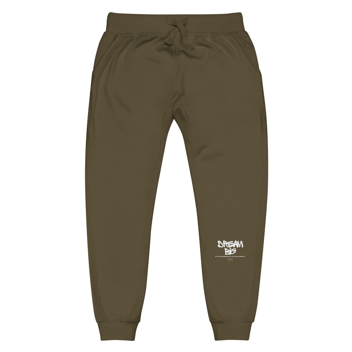 Dream Big Unisex fleece sweatpants