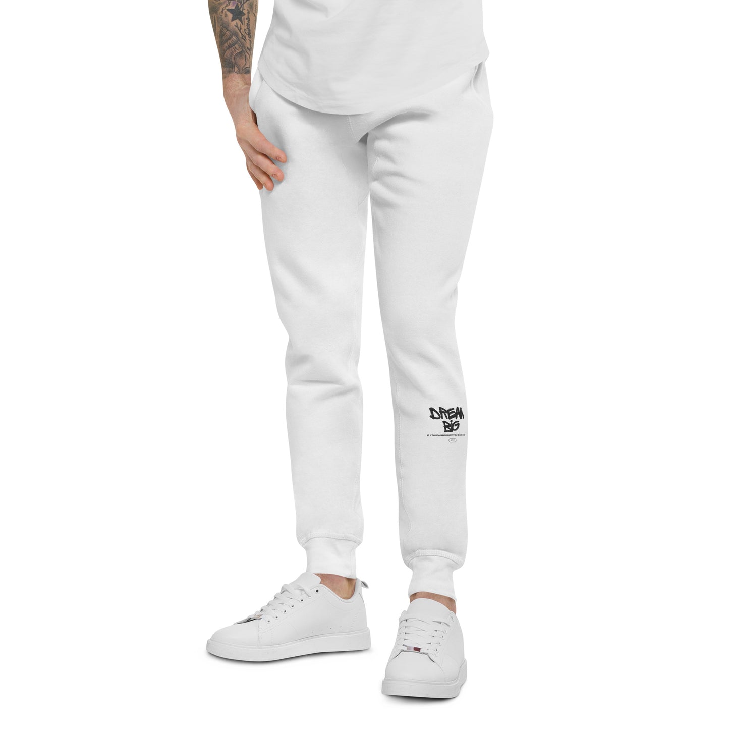 Dream Big Unisex fleece sweatpants