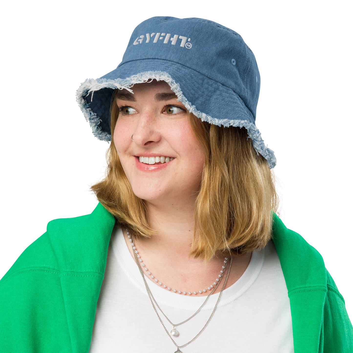 Gyfht denim bucket hat