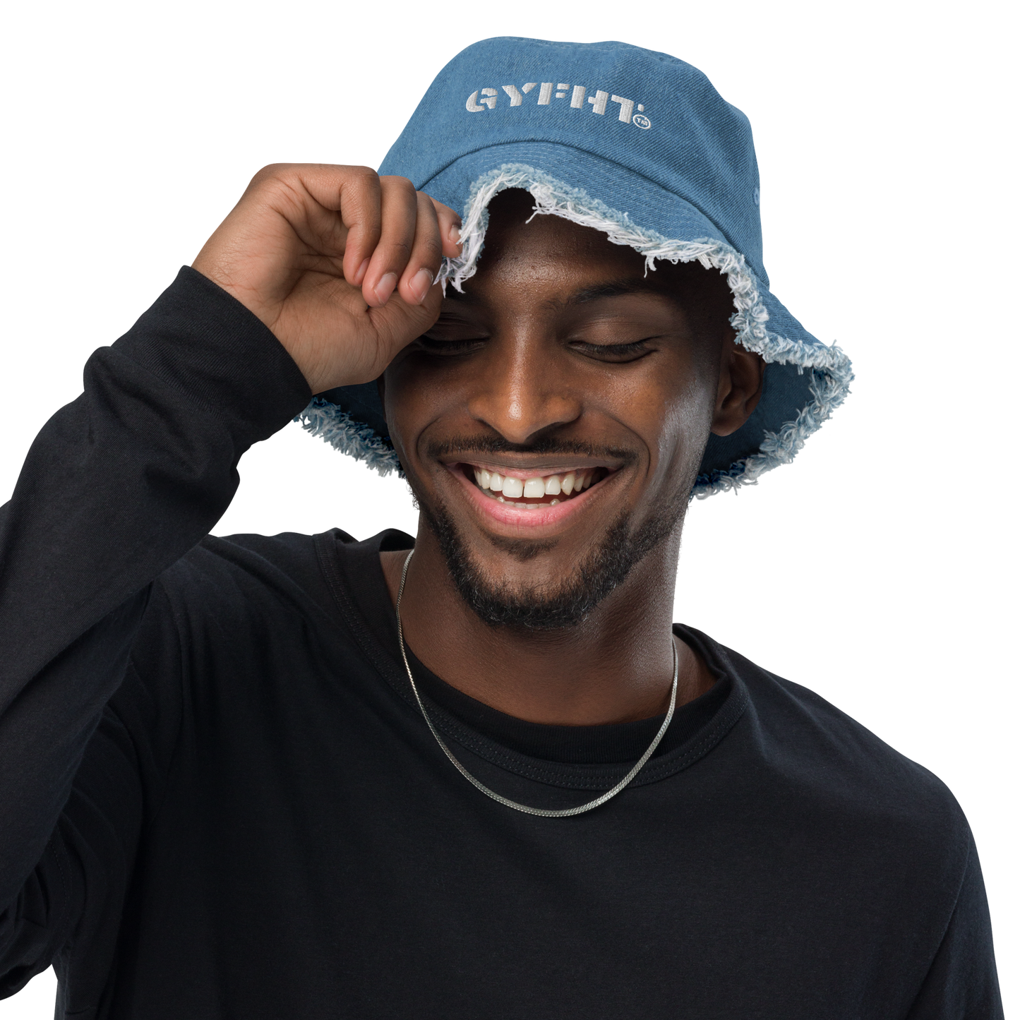 Gyfht denim bucket hat