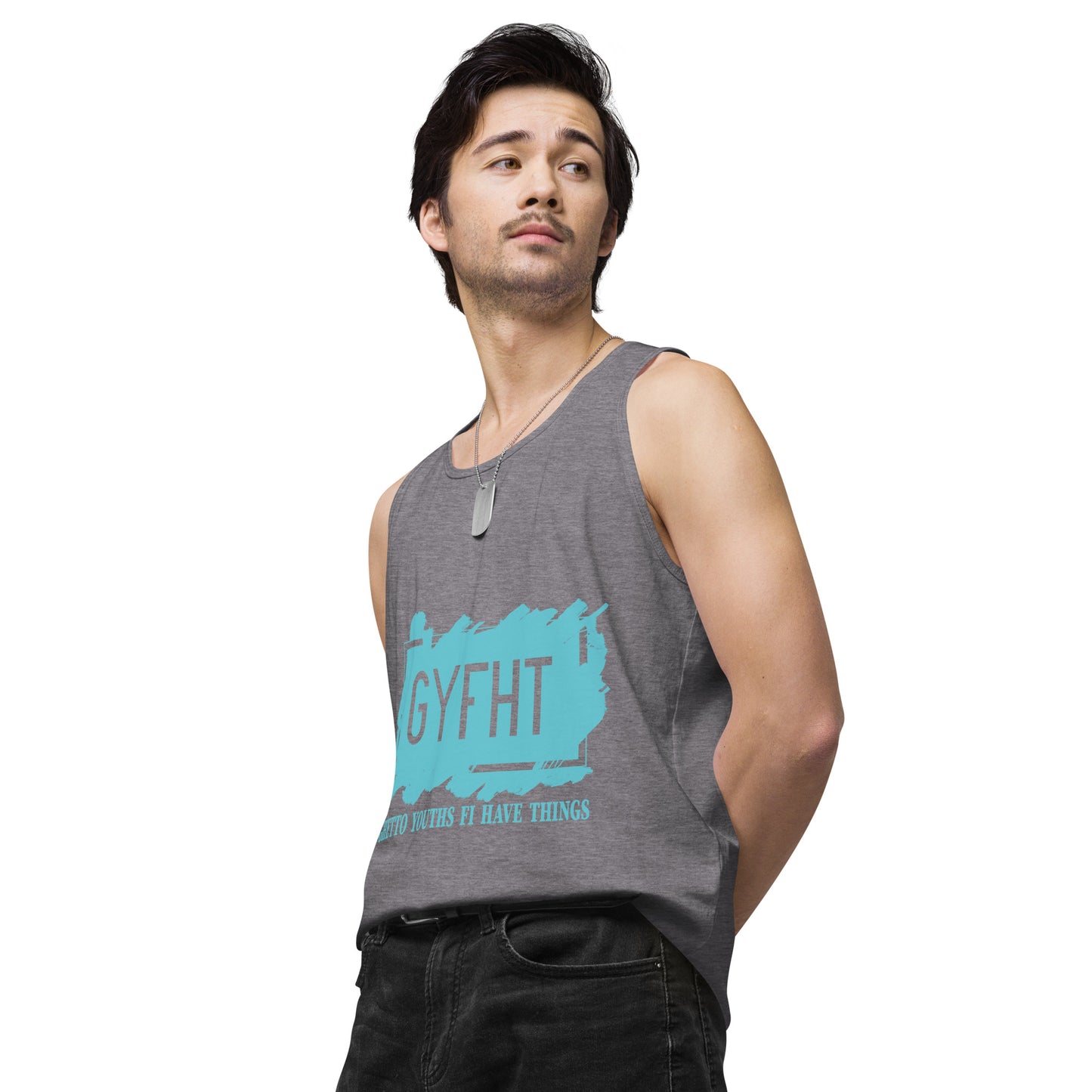 Gyfht Meaning Men’s premium tank top