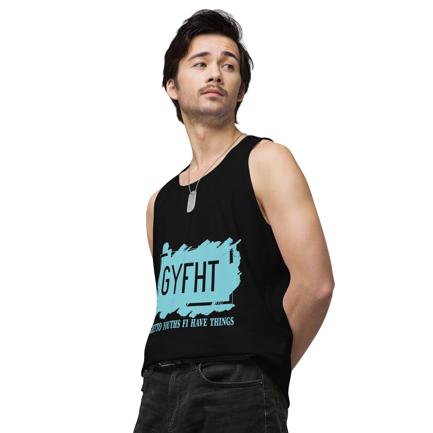 Gyfht Meaning Men’s premium tank top