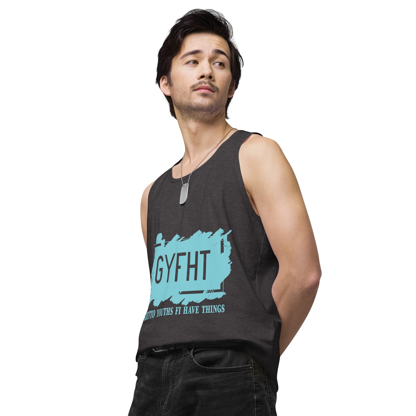 Gyfht Meaning Men’s premium tank top