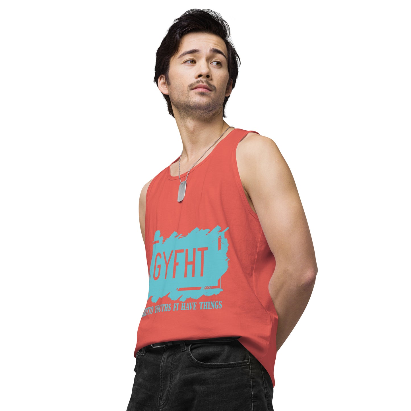 Gyfht Meaning Men’s premium tank top