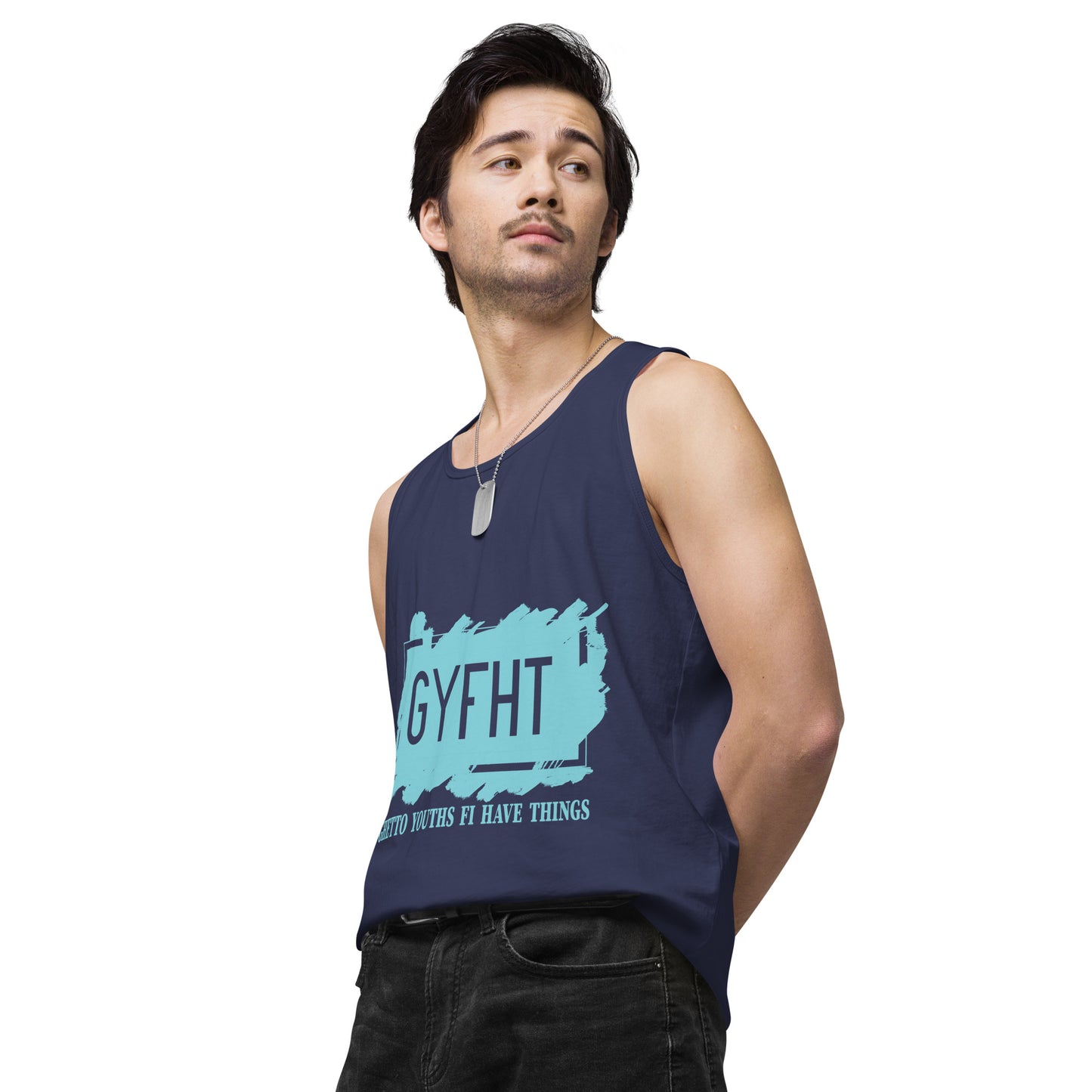 Gyfht Meaning Men’s premium tank top