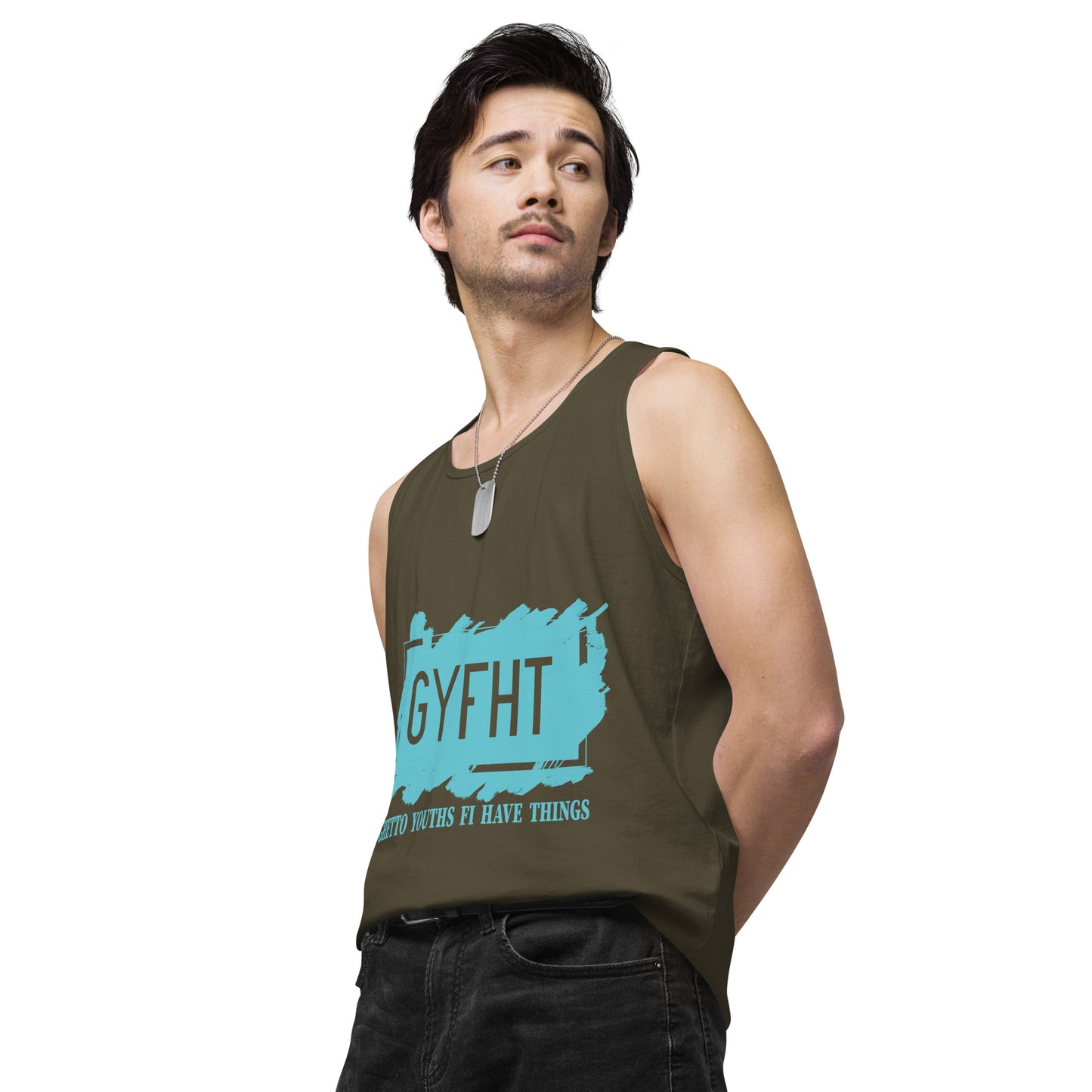 Gyfht Meaning Men’s premium tank top