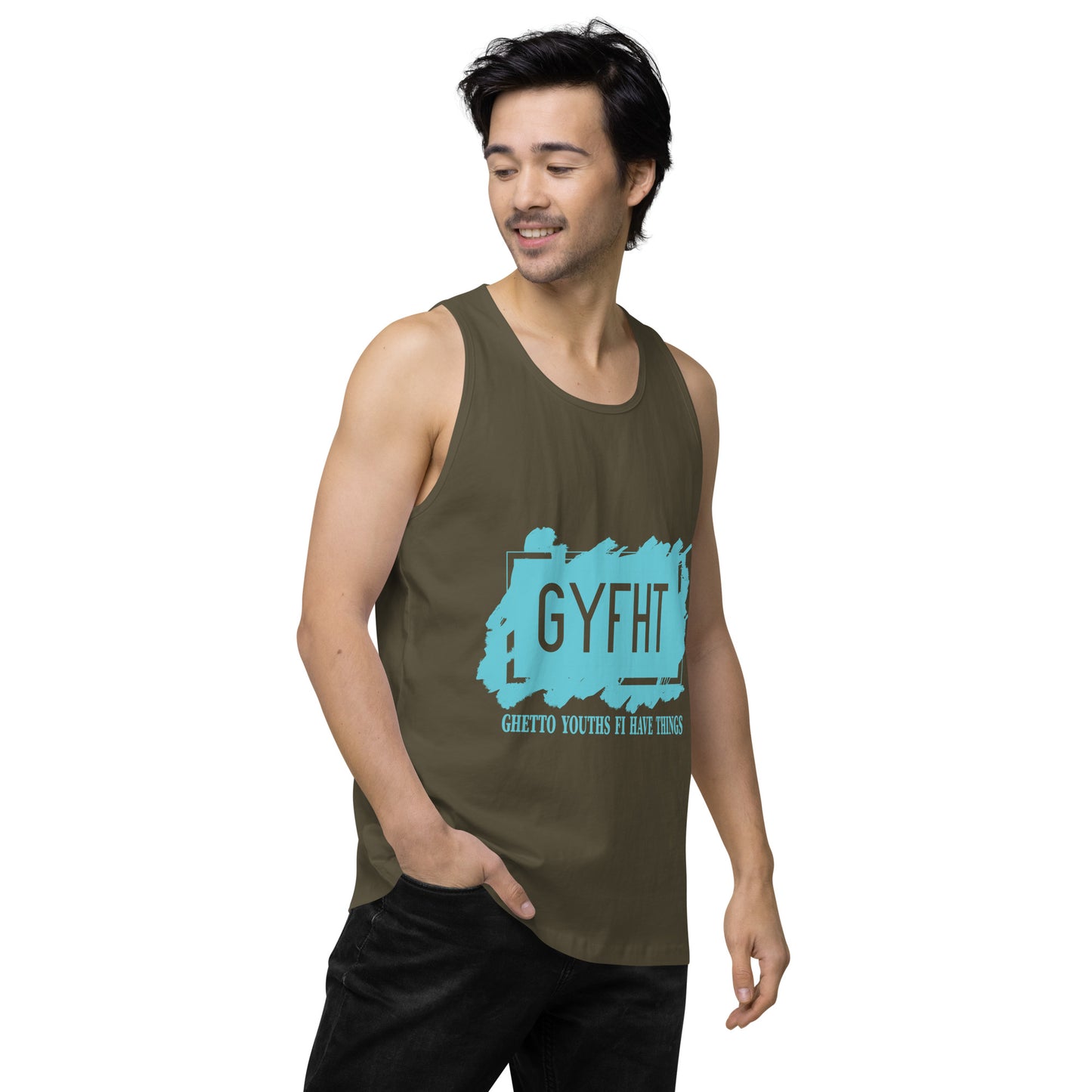 Gyfht Meaning Men’s premium tank top