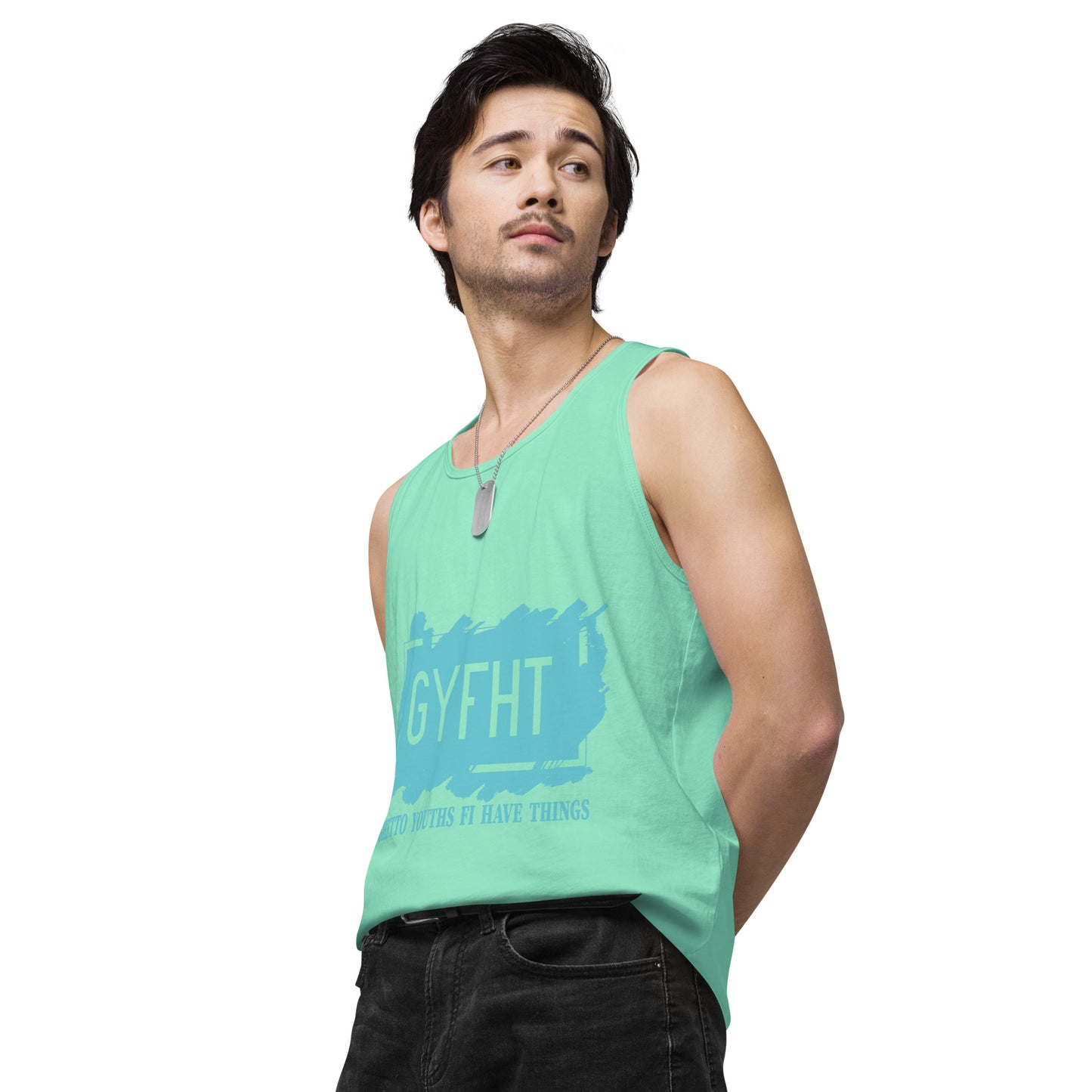 Gyfht Meaning Men’s premium tank top