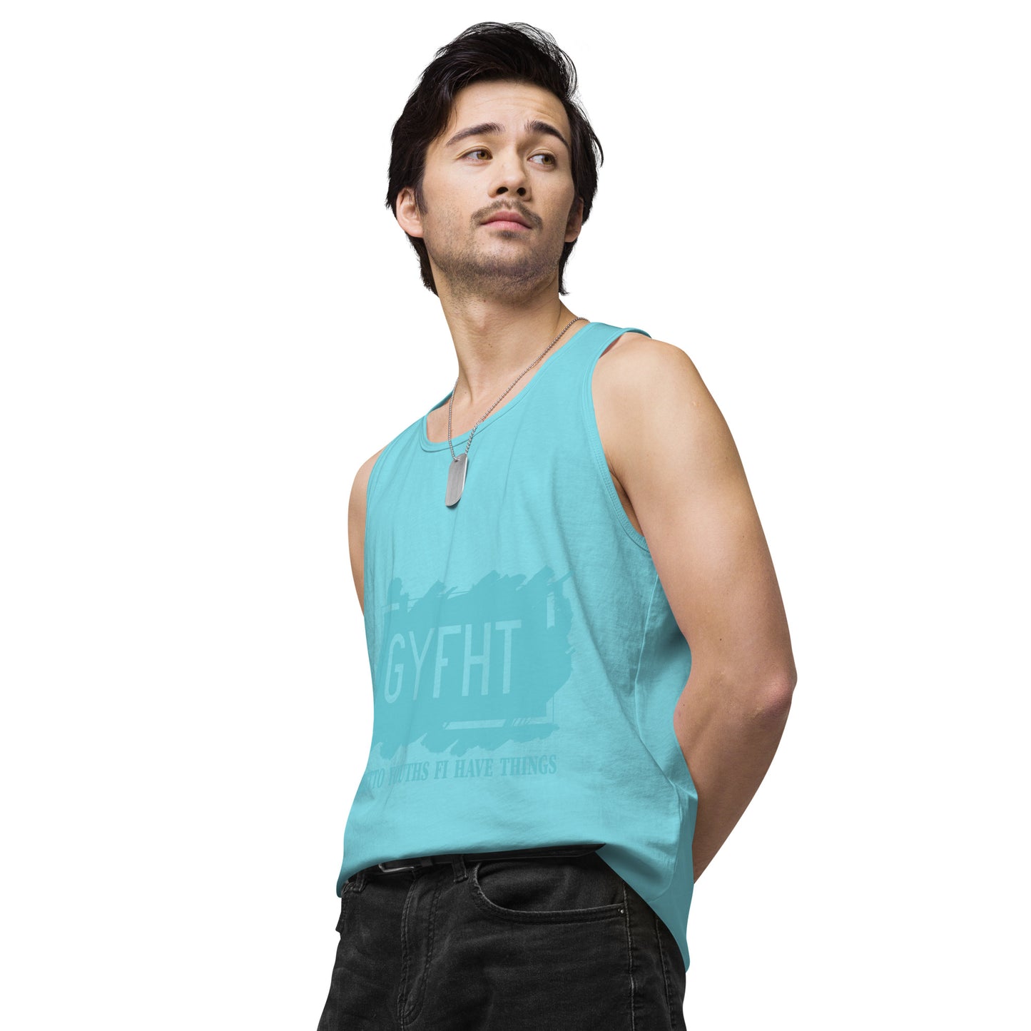 Gyfht Meaning Men’s premium tank top