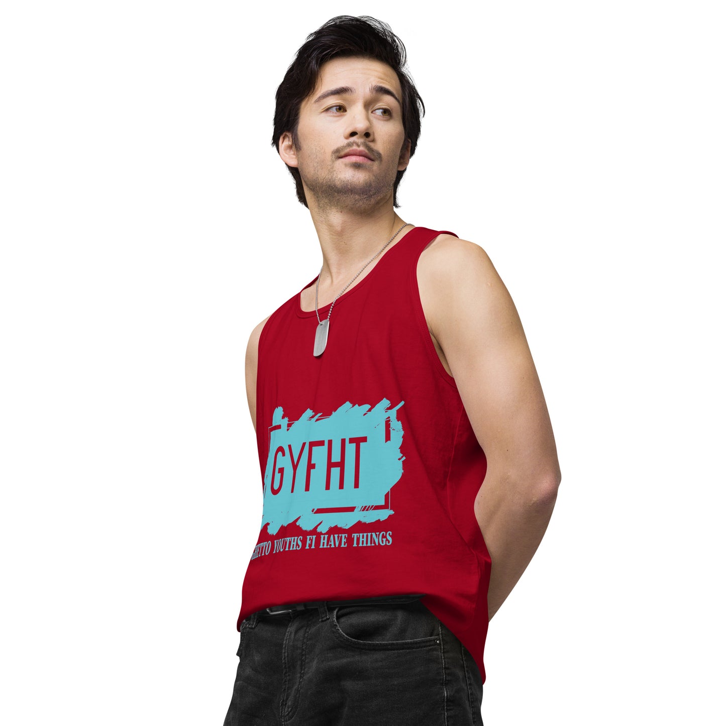 Gyfht Meaning Men’s premium tank top