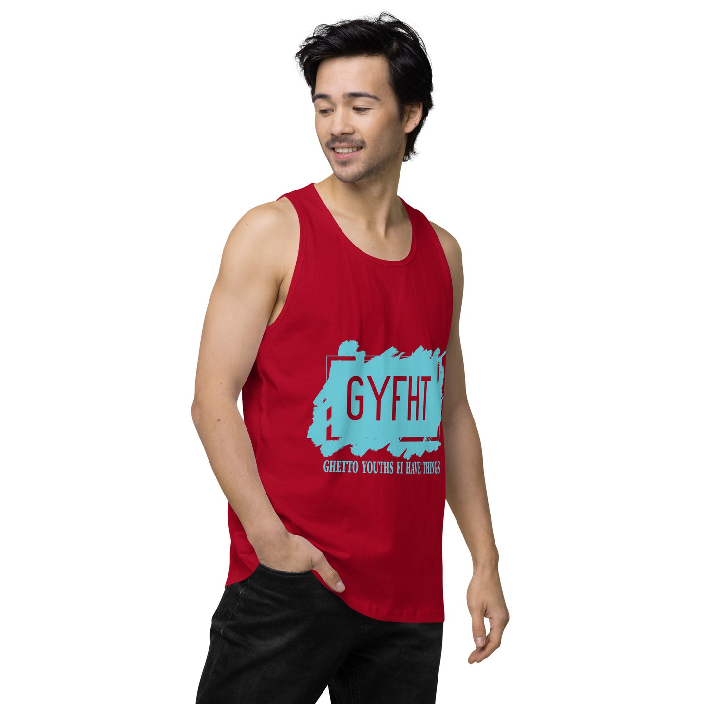 Gyfht Meaning Men’s premium tank top