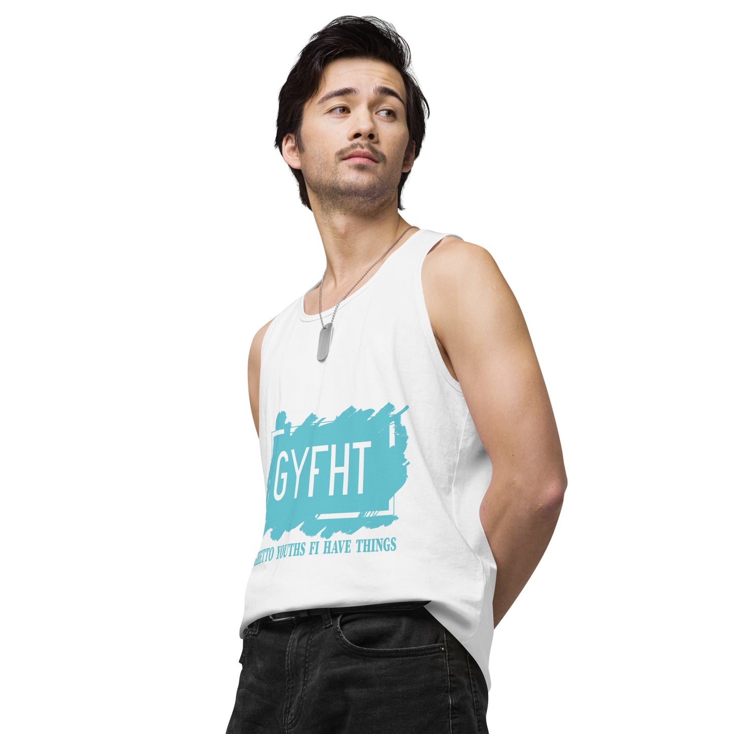 Gyfht Meaning Men’s premium tank top