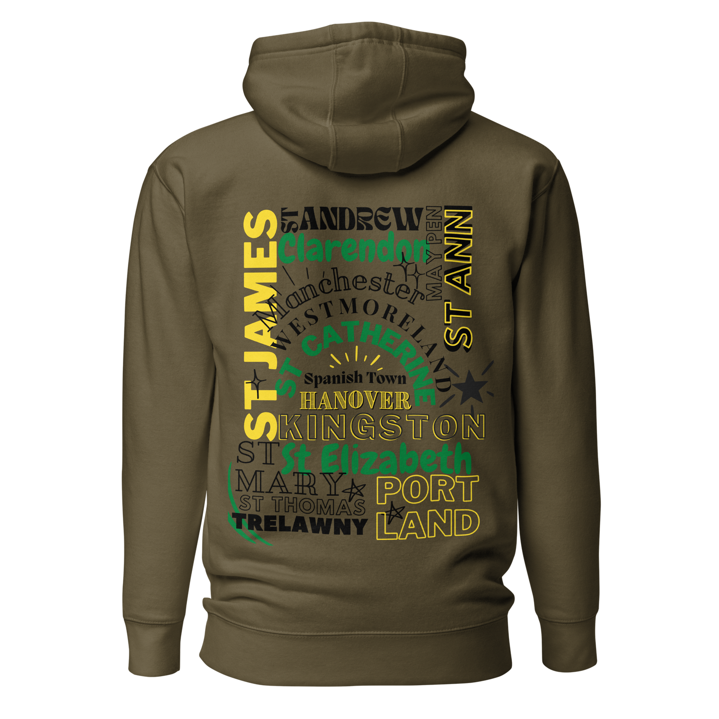 Jamaican Heritage Unisex Hoodie