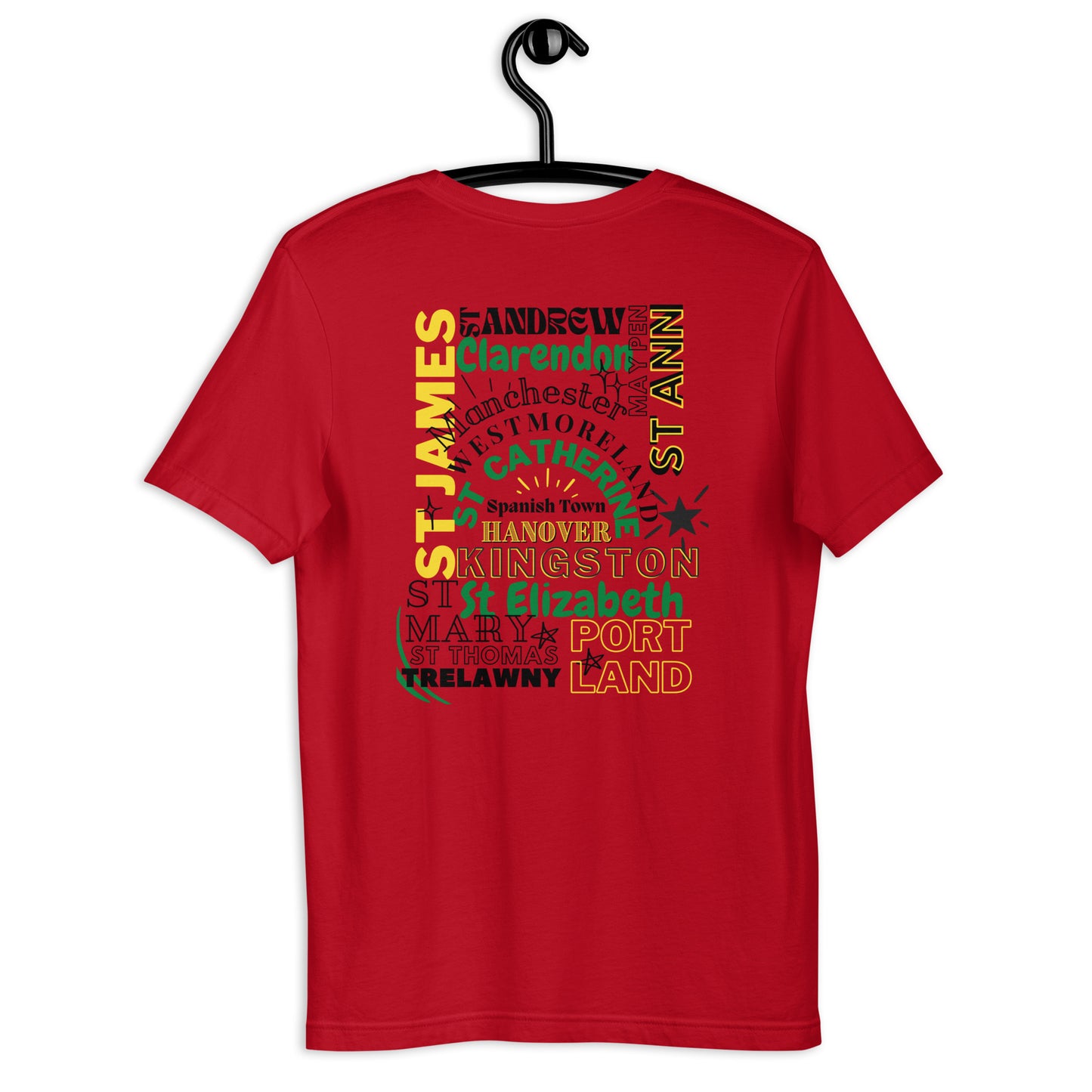 Jamaican Heritage Unisex t-shirt