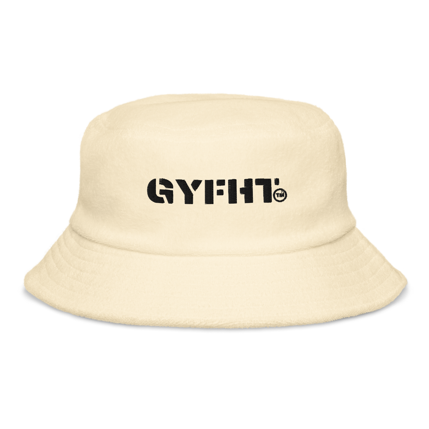 Terry cloth bucket hat