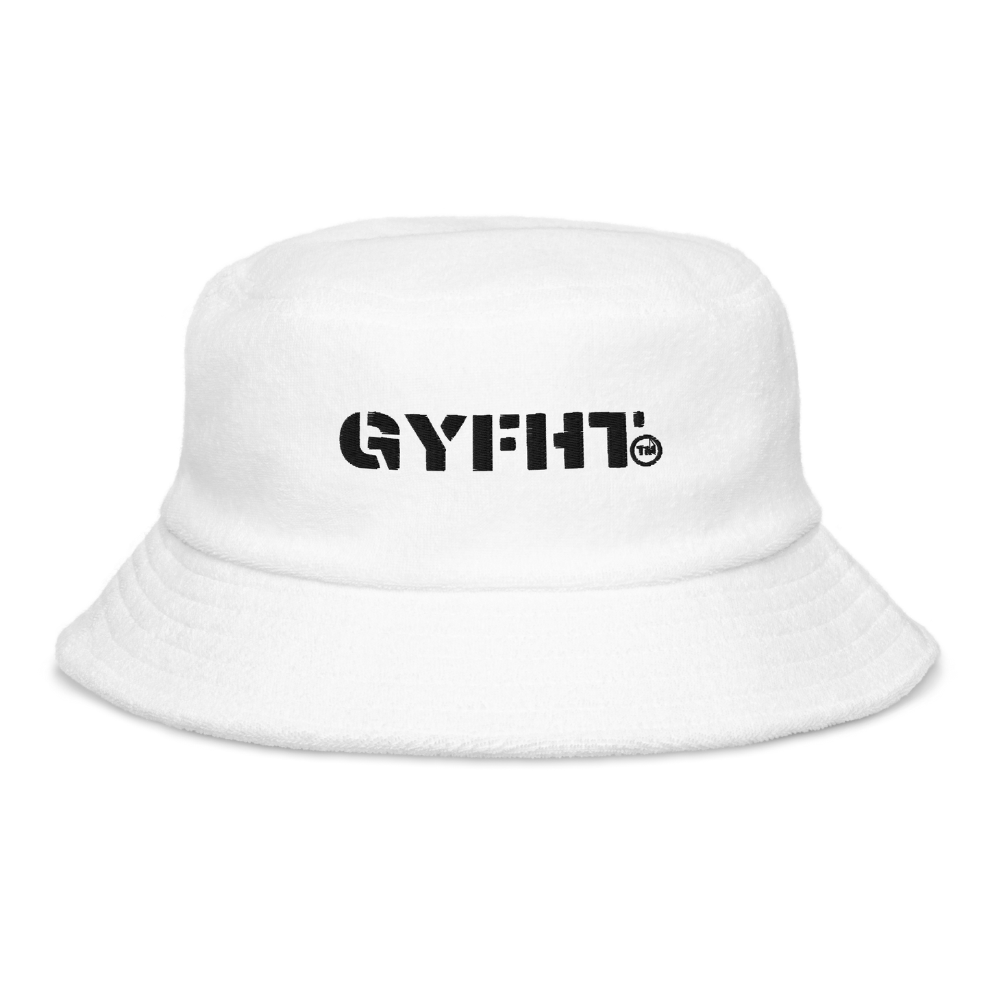 Terry cloth bucket hat