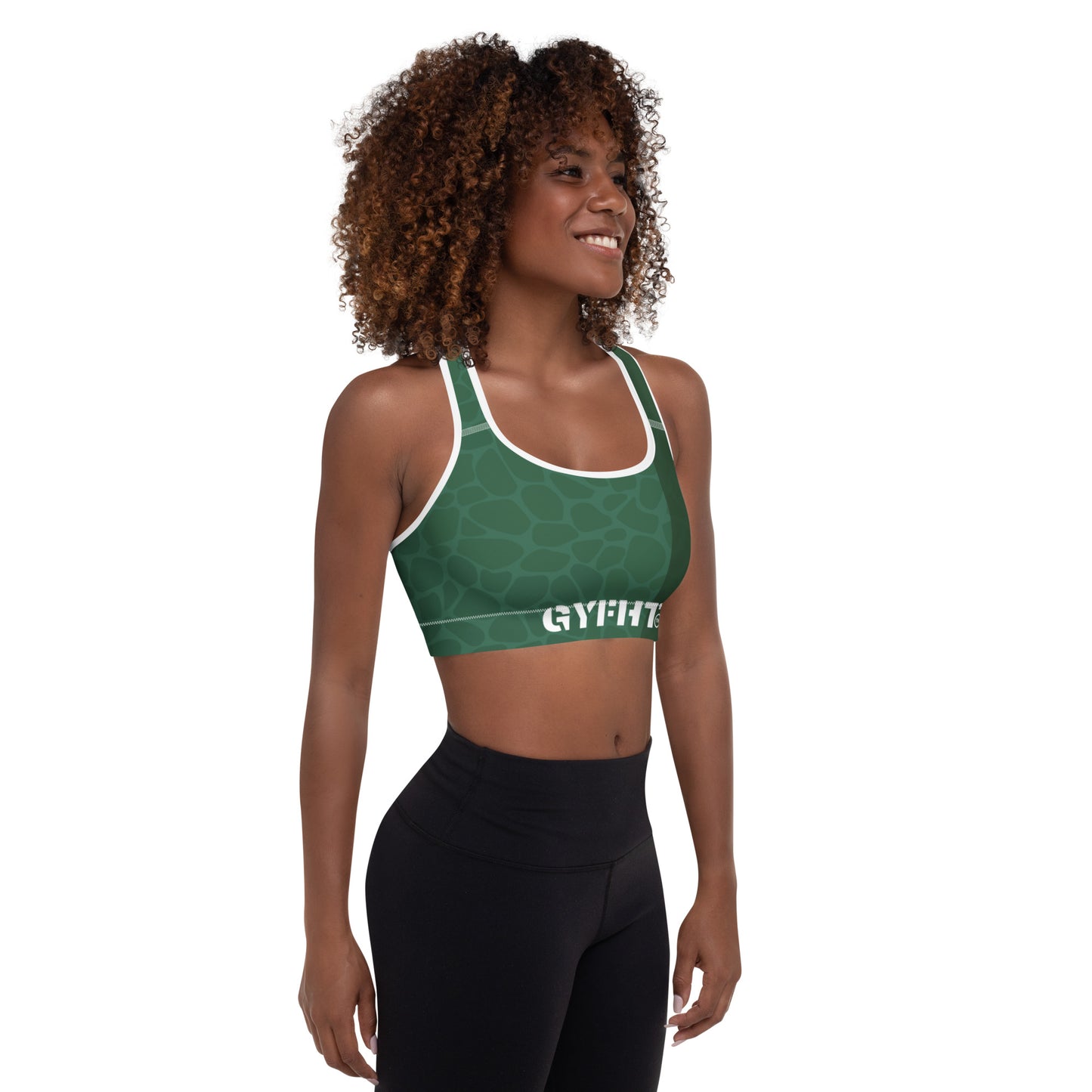 Noxy Green Women's Sports Bra
