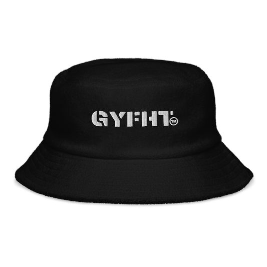 Terry cloth bucket hat