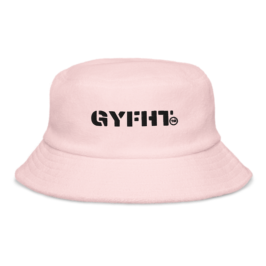 Terry cloth bucket hat